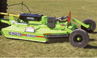 XH600旋转割草机割草展示